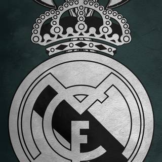 Real Madrid logo phone wallpaper