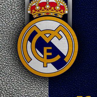 Real Madrid logo phone wallpaper