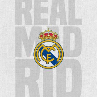 Real Madrid logo phone wallpaper