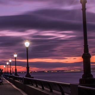 Street lamp 4k iPhone wallpaper