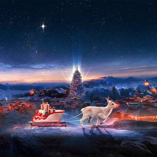 Laptop Xmas wallpaper