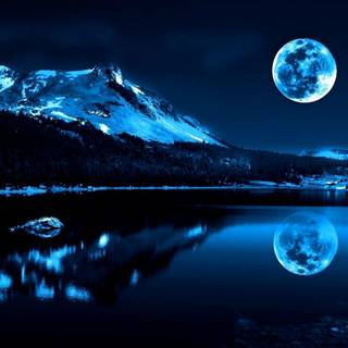 1920x1080 winter night wallpaper