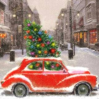 Xmas car wallpaper