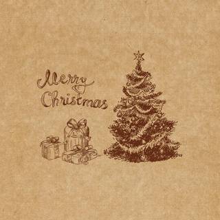 Xmas vintage wallpaper