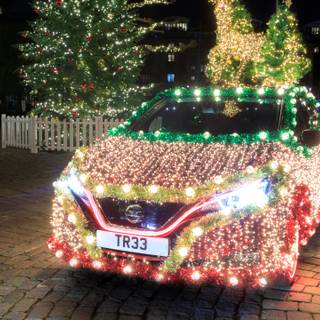 Xmas car wallpaper