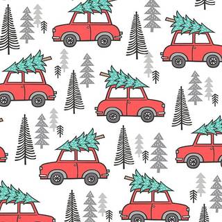 Xmas car wallpaper