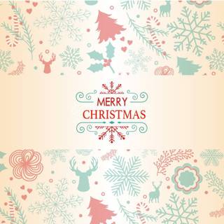 Xmas minimalist wallpaper