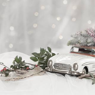 Xmas car wallpaper
