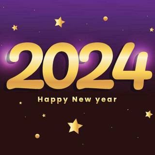 Welcome 2024 Happy New Year wallpaper
