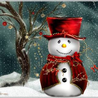 Old time Christmas wallpaper