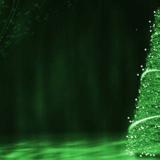 Green Christmas desktop wallpaper