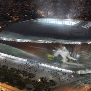 Santiago Bernabeu Stadium 2023 wallpaper