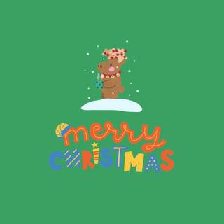 Simple Xmas wallpaper