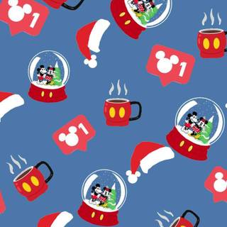 Xmas Disney wallpaper