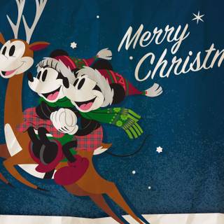 Xmas Disney wallpaper