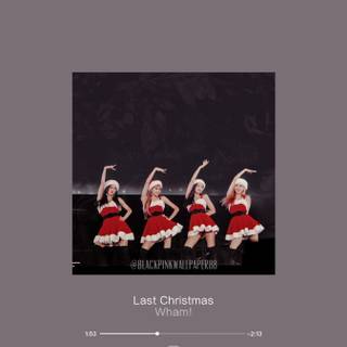 Blackpink Xmas wallpaper