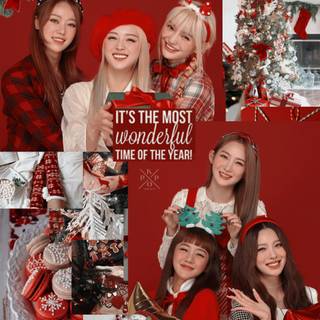 Blackpink Xmas wallpaper
