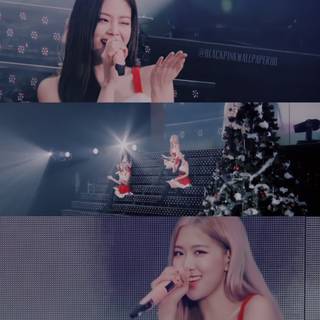 Blackpink Xmas wallpaper