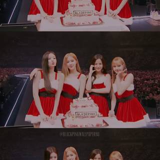 Blackpink Xmas wallpaper