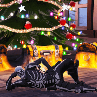 Xmas Fortnite wallpaper