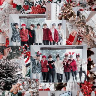 Blackpink Xmas wallpaper