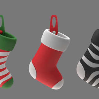 Xmas stockings wallpaper