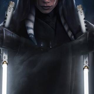 Ahsoka 4k iPhone wallpaper