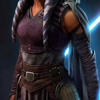 Ahsoka 4k iPhone wallpaper