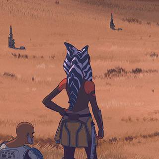 Ahsoka 4k iPhone wallpaper