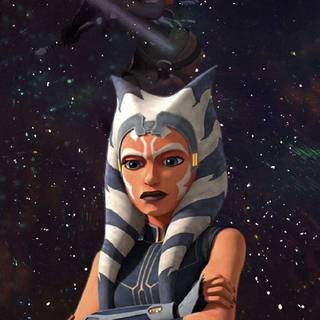 Ahsoka 4k iPhone wallpaper