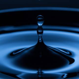 Water drop iPhone wallpaper