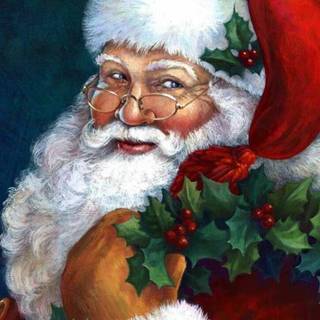 Santa Claus phone wallpaper