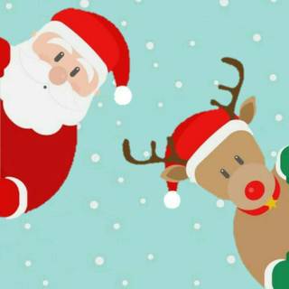 Santa Claus phone wallpaper