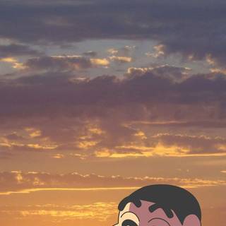 Shin Chan phone wallpaper