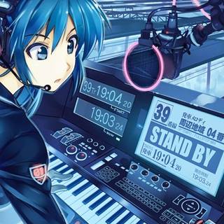 Hatsune Miku iPhone wallpaper