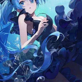 Hatsune Miku iPhone wallpaper