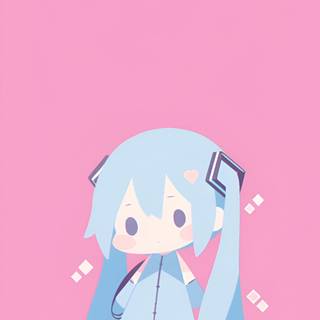 Hatsune Miku iPhone wallpaper