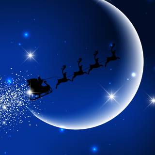 Santa Claus phone wallpaper