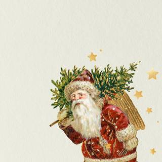 Santa Claus phone wallpaper