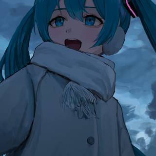 Hatsune Miku iPhone wallpaper