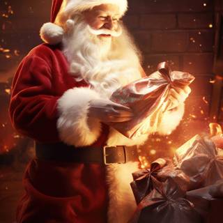 Santa Claus phone wallpaper