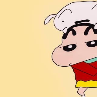 Shin Chan phone wallpaper