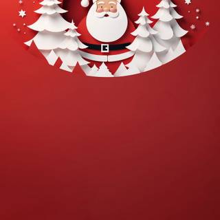 Santa Claus phone wallpaper