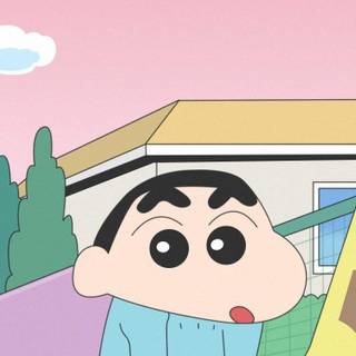 Shin Chan phone wallpaper