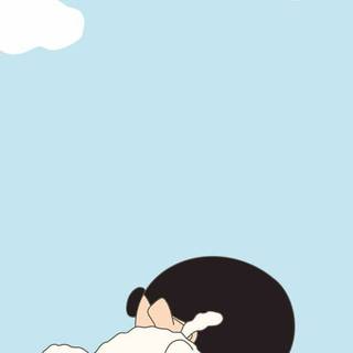 Shin Chan phone wallpaper