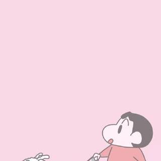 Shin Chan phone wallpaper