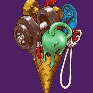 Workout iPhone wallpaper