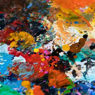 Paint iPhone wallpaper