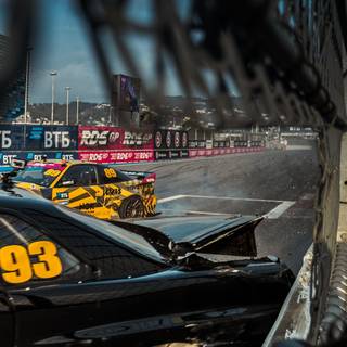 Drift cars iPhone wallpaper