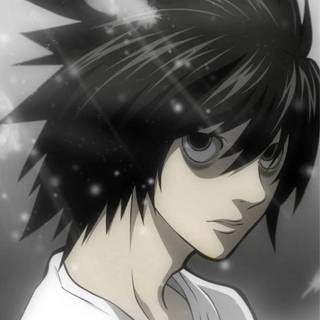 L Death Note iPhone wallpaper